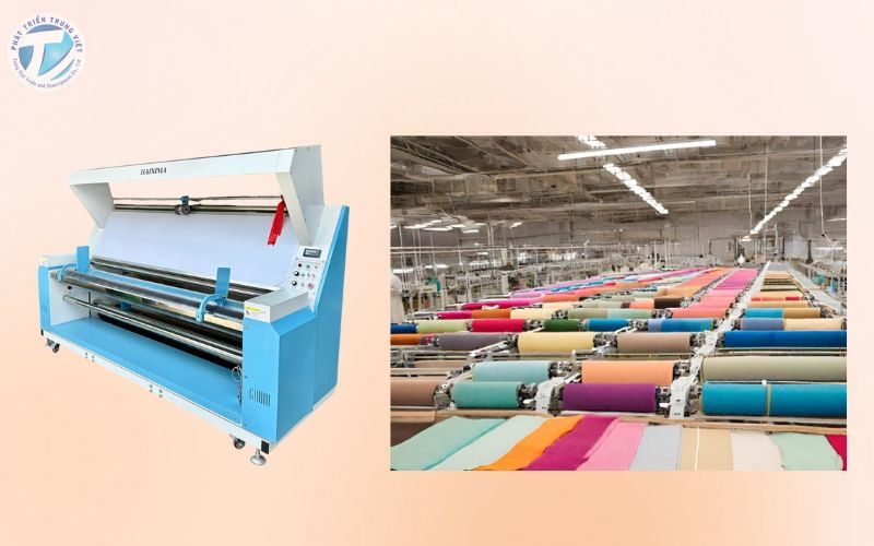 Chuẩn bị máy và vải cần kiểm